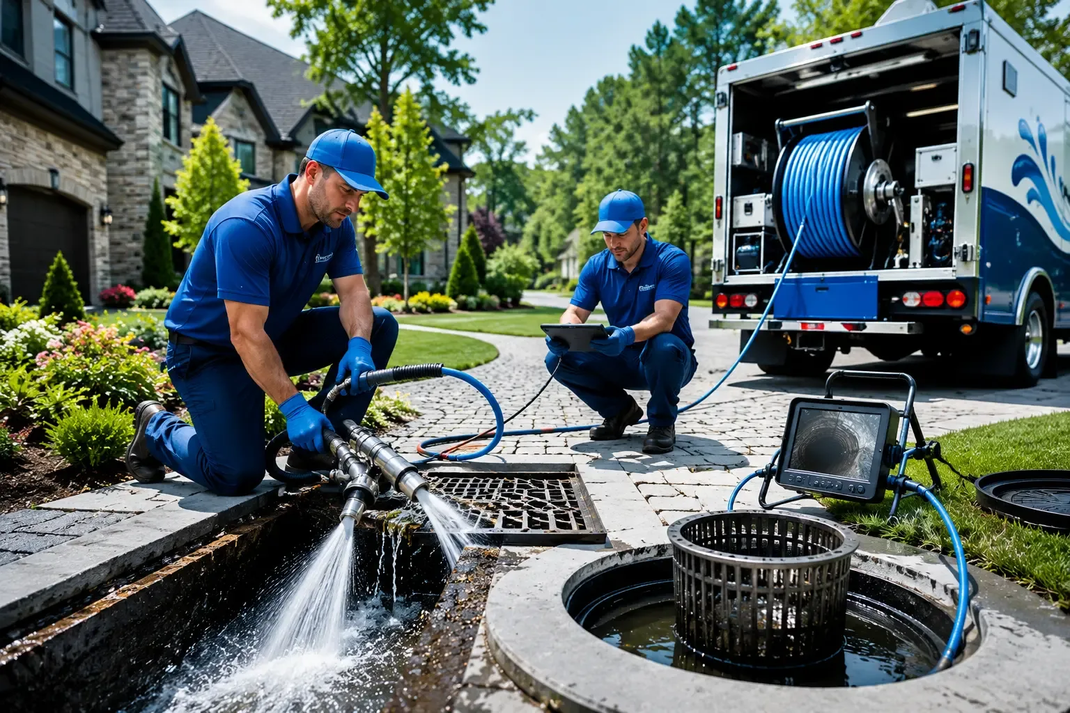 Local outdoor drain cleaning professionals in Leesport, PA
